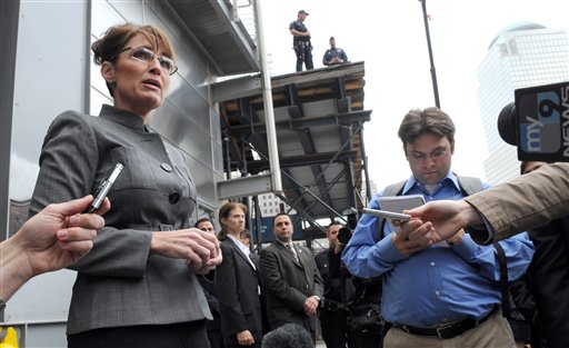 Palin Turns Over Tainted Donations to Charity
