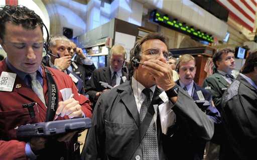 Reeling Dow Closes Below 10K