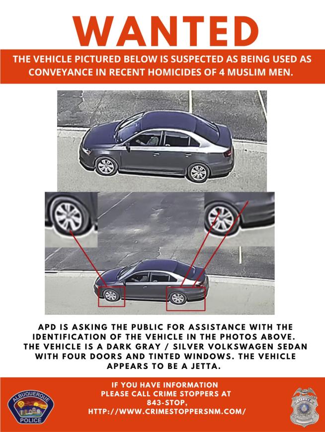 Cops: Help Us Find This Car After Albuquerque Murders