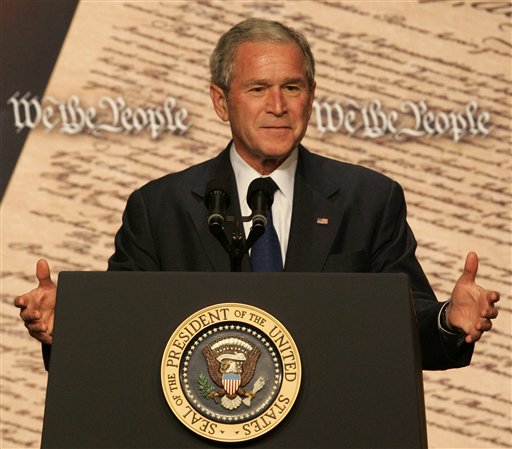 When Bush Speaks, Markets Shrug