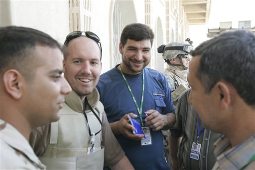 Someone's Leaving Iraq— Journalists