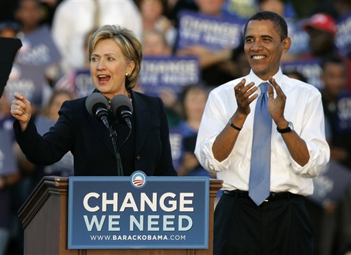 Hillary, Obama Blitz Fla. for Early Votes