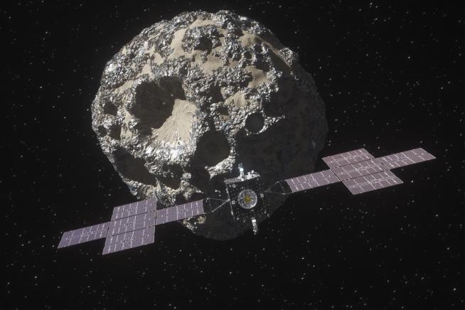 NASA Spacecraft Starts 6-Year Trip to Rare Asteroid