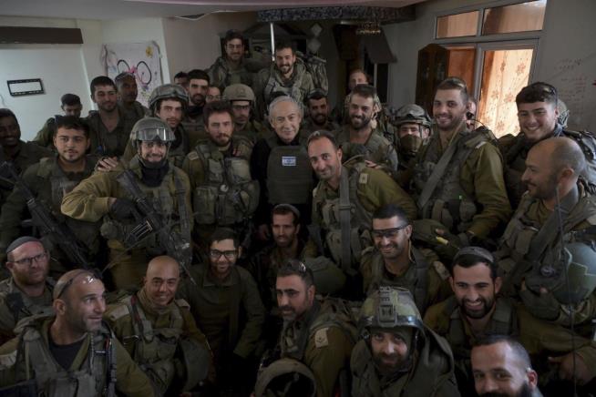 'Do Not Stop,' Netanyahu Tells Troops in Gaza