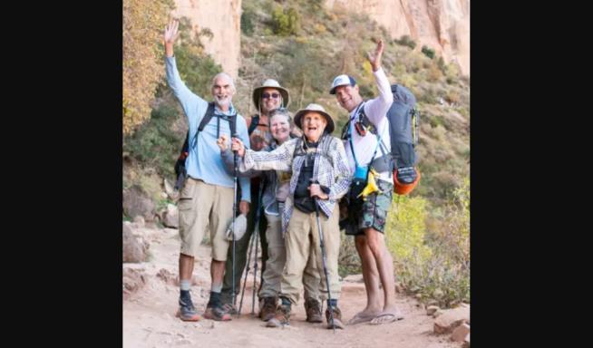 He's the Oldest Person to Hike Grand Canyon Rim to Rim