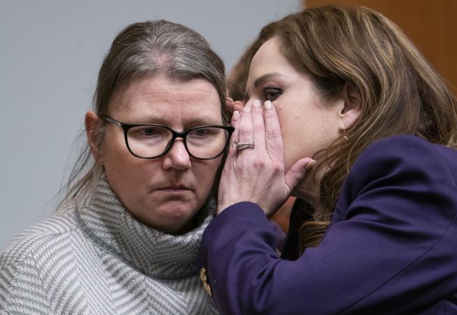 Mom of School Shooter Sobs at Footage in Court