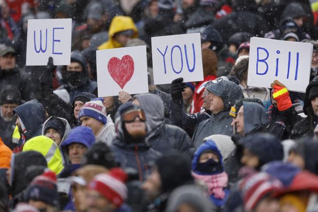 Bill Belichick Publishes Thanks to Patriots Fans