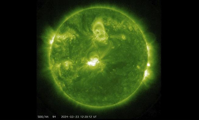 Solar Flare Is Acting Up, Could Knock Out Radio Transmissions