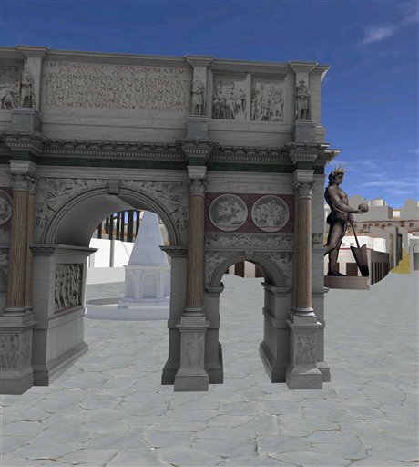 Google Unearths 3D Ancient Rome