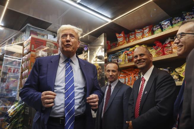 After Court, Trump Campaigns in Harlem