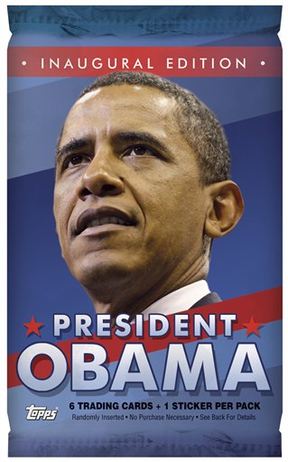 Topps Unveils Barack Obama Trading Cards