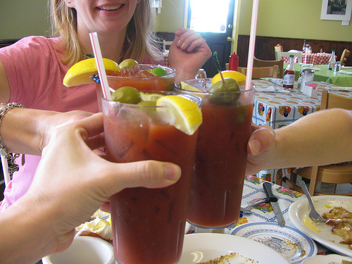 Lift a Glass to Birthday Girl Bloody Mary