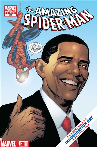 Obama/Spider-Man Comic Gets Third Printing