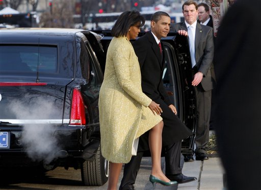 Michelle Obama Sparkles in Isabel Toledo