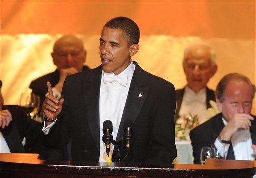 Obama Roasts DC's Starstruck Elite at Dinner