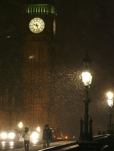 Record Blizzard Cripples Britain
