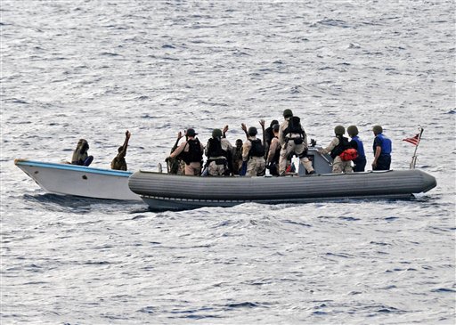US Navy Arrests 7 Suspected Pirates