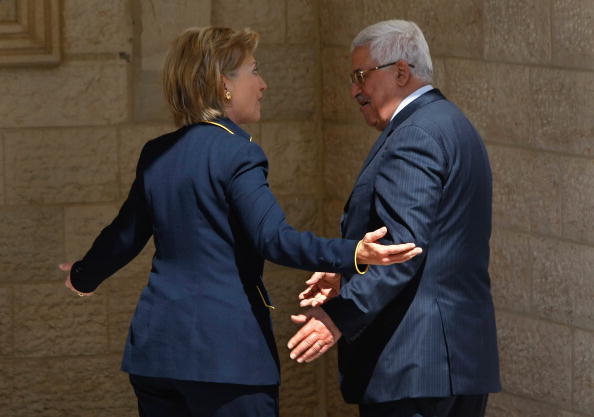 Clinton Visits West Bank, Names Syrian Envoys