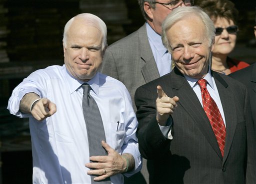 Go All In on Afghan War, McCain, Lieberman Say