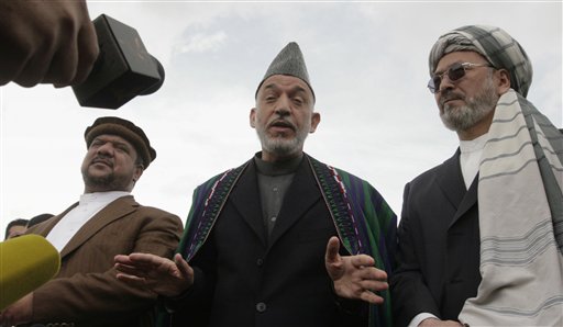 Karzai Takes Ex-Warlords as Afghan Running Mates