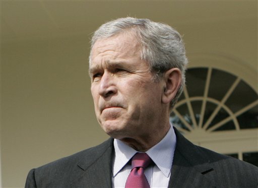Bush Staying the Course on Veto