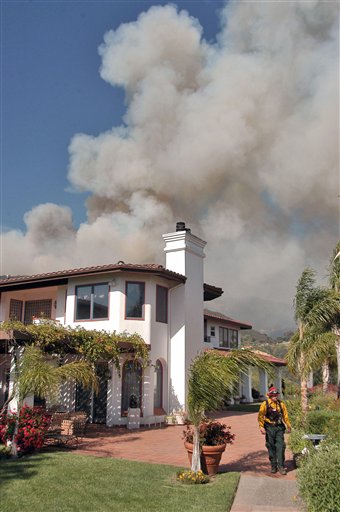 Oprah's House Evacuated as Wildfires Rage