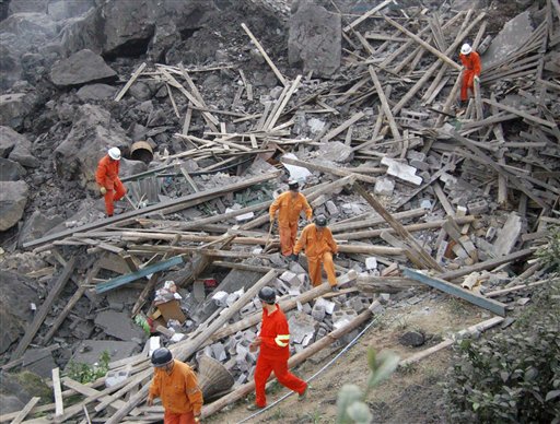 26 Dead in China Landslide