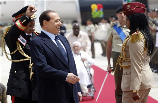 Amid Thaw, Gadhafi Visits Italy for 1st Time
