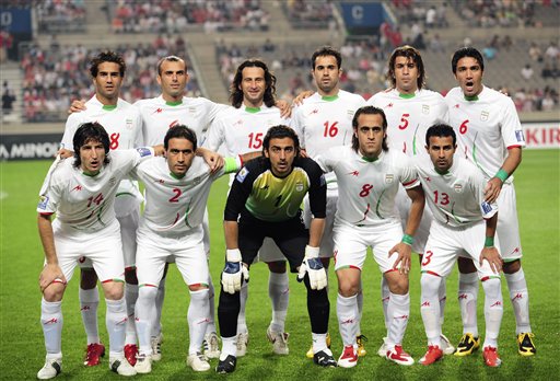 Iran Soccer Team Quietly Backs Mousavi