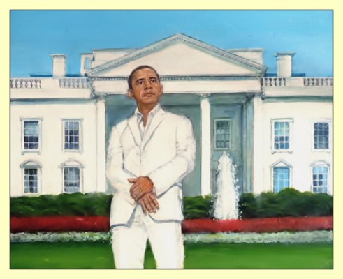 Site Showcases Awful Obama Art