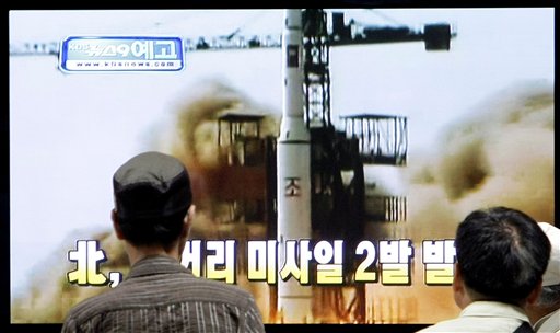 N Korea Fires 7 More Missiles for July 4th
