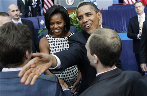 Oops! Obama Goofs on How He Met Michelle