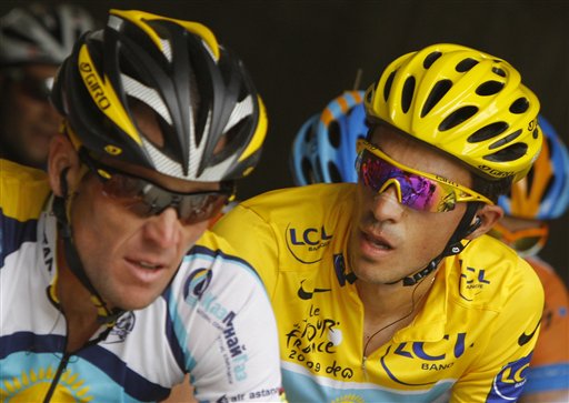Lance Keeps Podium Spot; Contador All But Seals Win