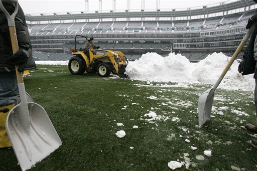 Snow-Out Foils Cleveland Fans