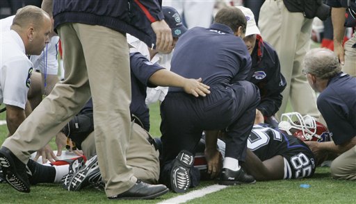 Injured Bills Player May Walk Again: Doc