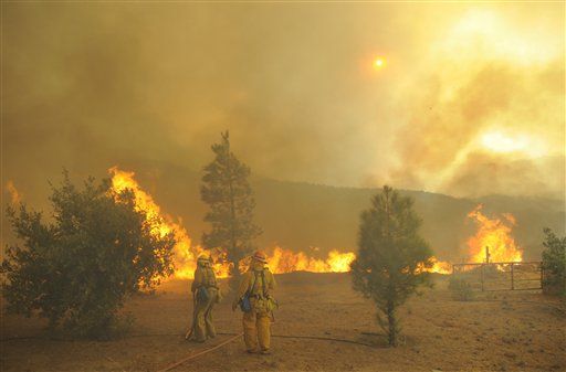 Calif. Wildfire Doubles Size to 85K Acres