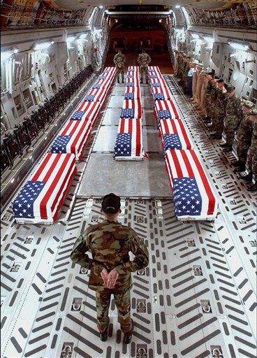 Media Lose Interest in War Dead: Only AP Shoots Coffins