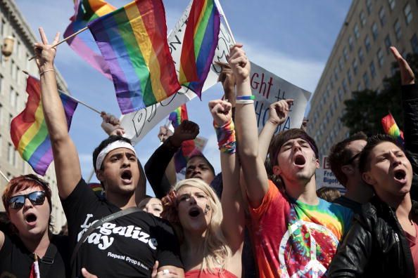 Gay Rights Rally Draws Tens of Thousands to DC