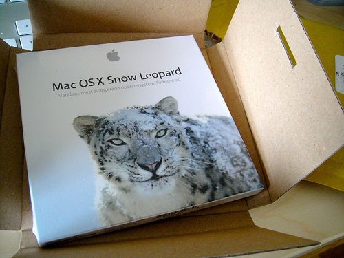 Apple's Snow Leopard Devouring Data