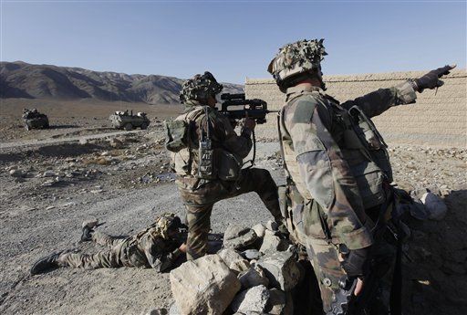 Afghan Rocket Misses French General, Kills 3 Kids