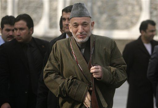 Obama Talks Afghan Strategy With Karzai