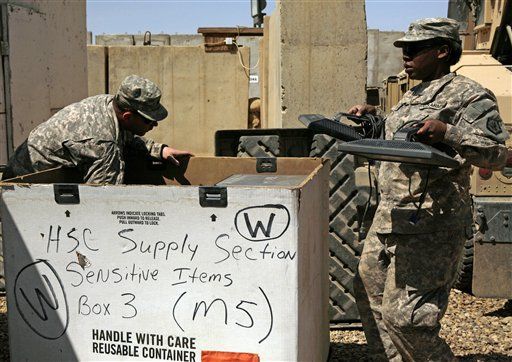 US Gives Iraqis Gear It Needs in Afghanistan