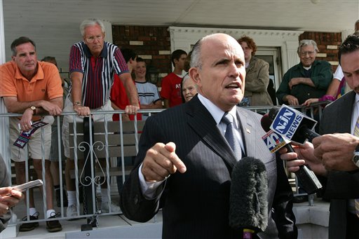 Rudy Laundered Money, Say Dem Watchdogs