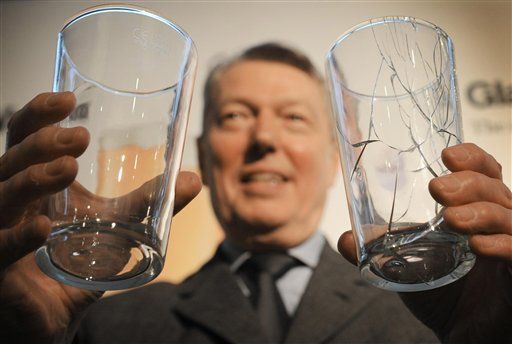 UK Toasts Safer Beer Glass