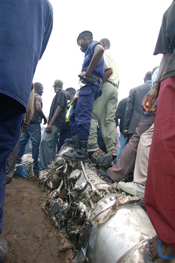 Plane Crashes in Congo Capital
