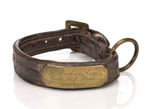 Dickens' Dog's Collar Fetches $12K