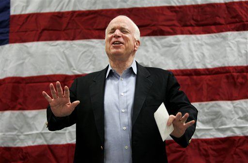 McCain Vows to Keep Fighting Health Reform, Democrats