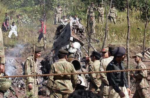 Copter Crash in Kashmir Kills Musharraf's Guards