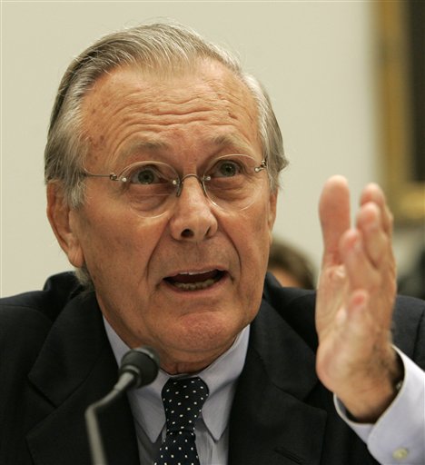 Rumsfeld Memos: 'Keep Elevating the Threat'