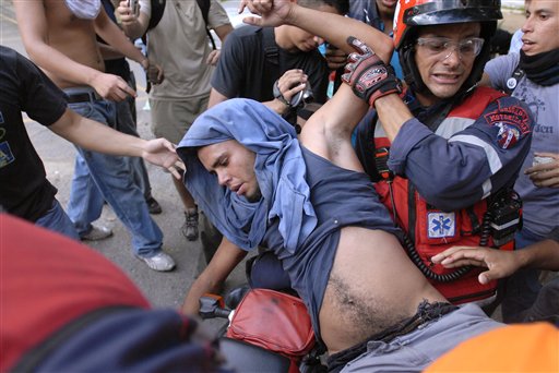 Gunmen Injure 8 After Chavez Protest Rally